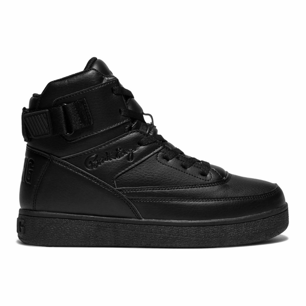 Ewing 33 HI Rebound Orion Strap Kids Black Sneakers Brand new with original box - Picture 10 of 11